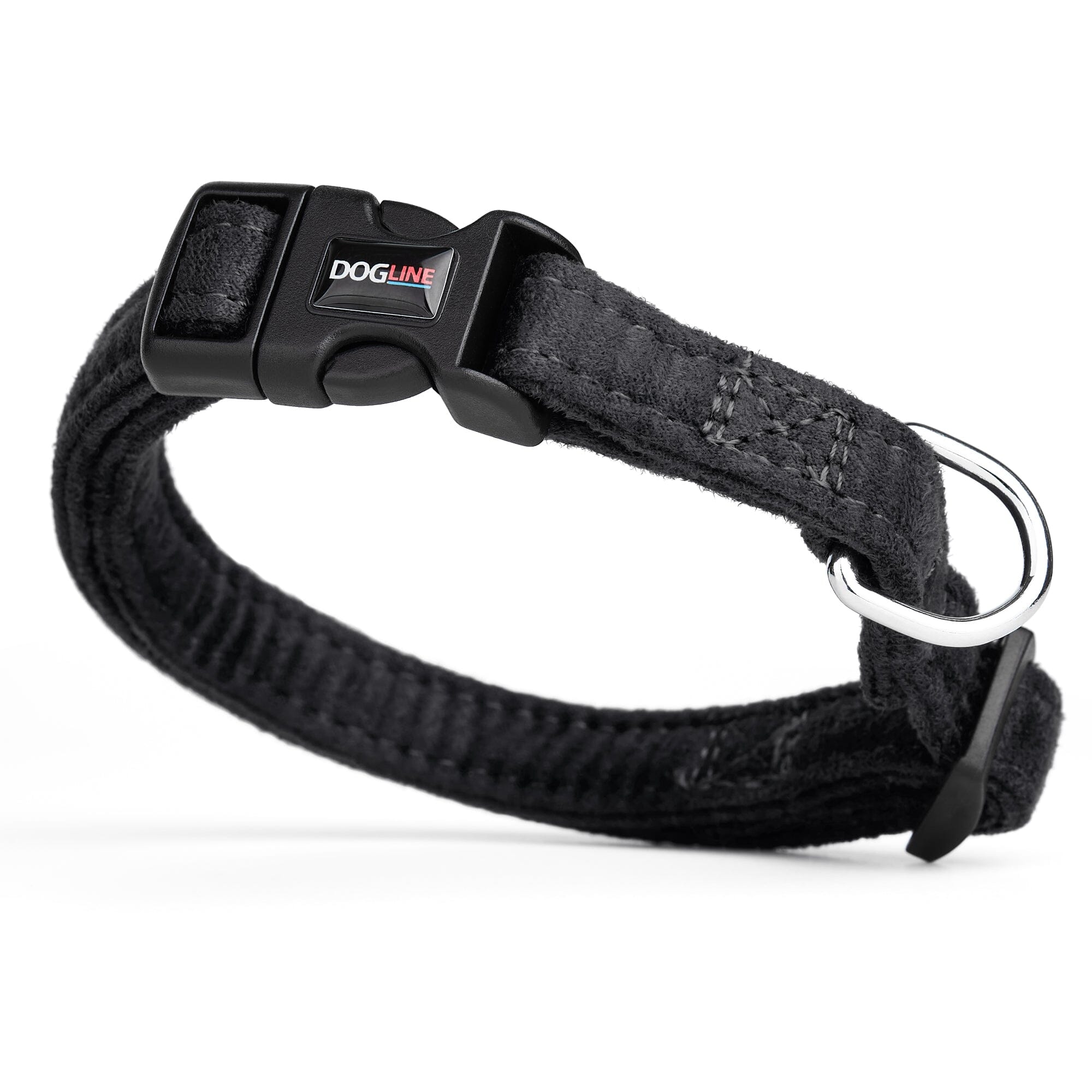 Comfort Microfiber Flat Dog Collar