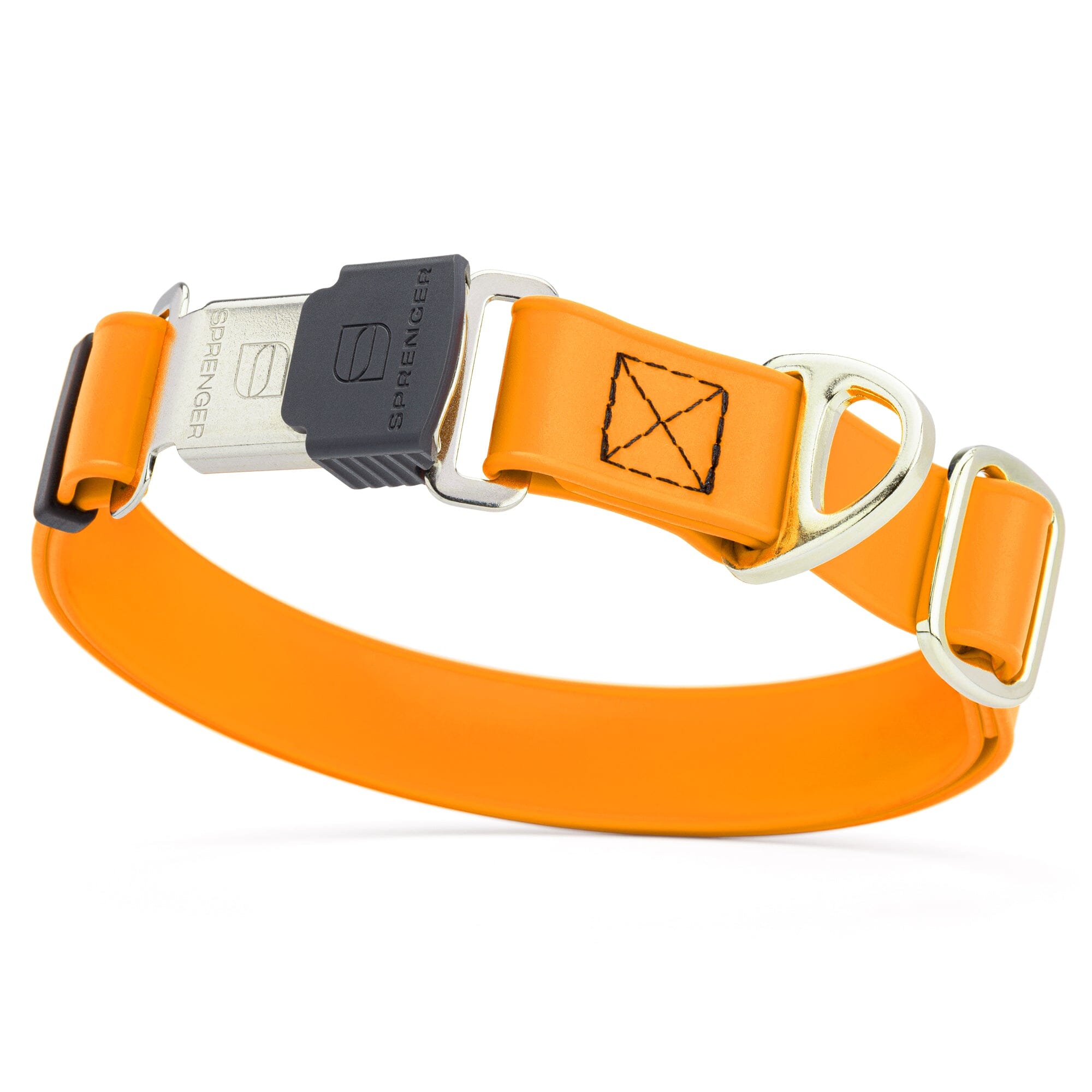 Dogline Biothane Waterproof Dog Collar with Herm Sprenger Stainless Steel Quick Release Buckle