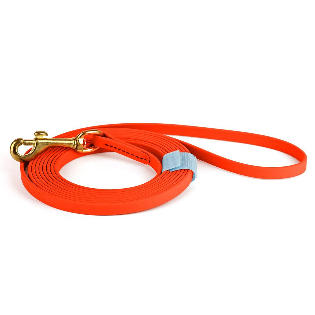 Viper Biothane Long Line 10 ft Lead with Brass Hardware