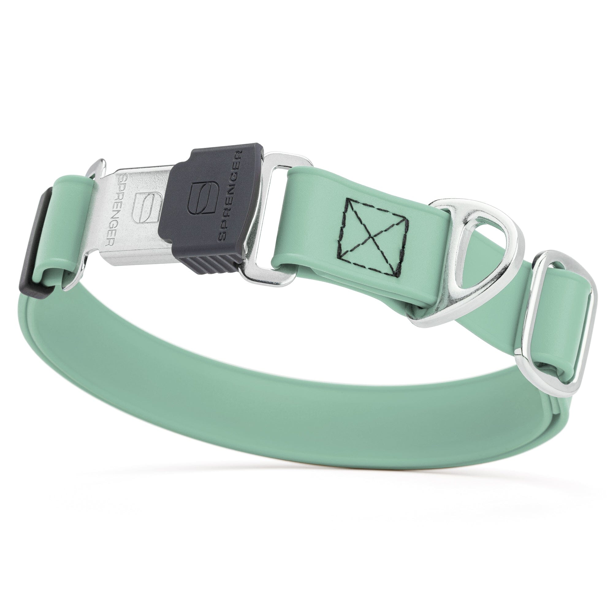 Dogline Biothane Waterproof Dog Collar with Herm Sprenger Stainless Steel Quick Release Buckle