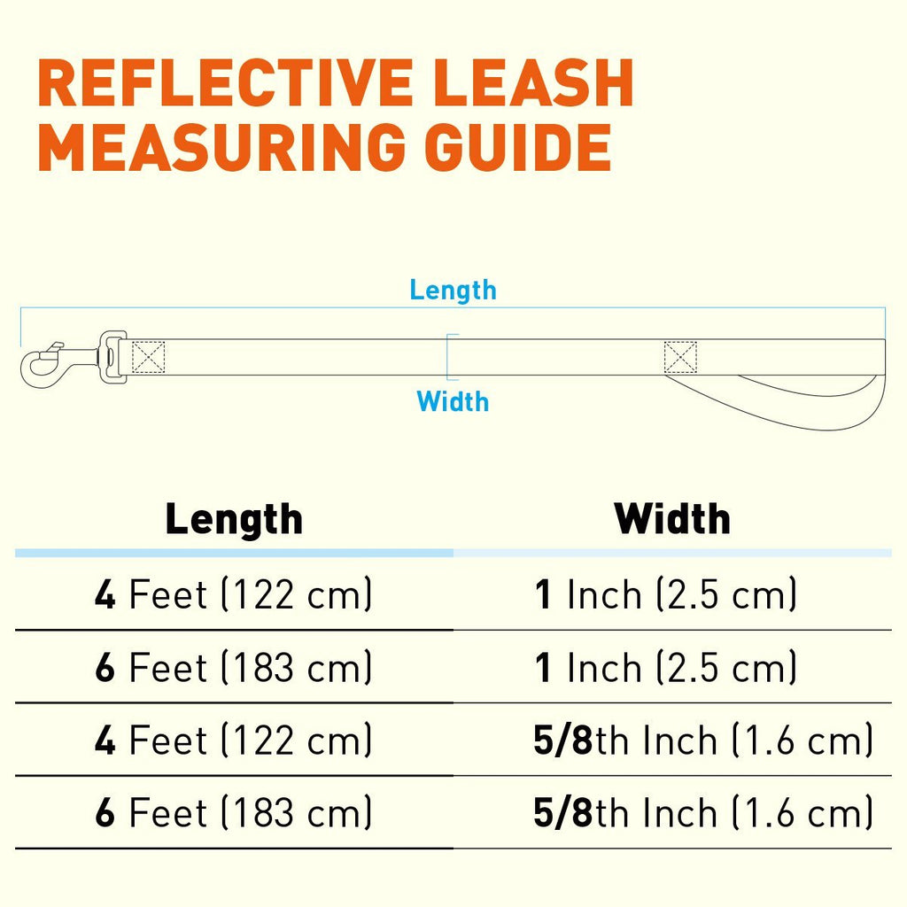 Reflective Nylon Dog Leash