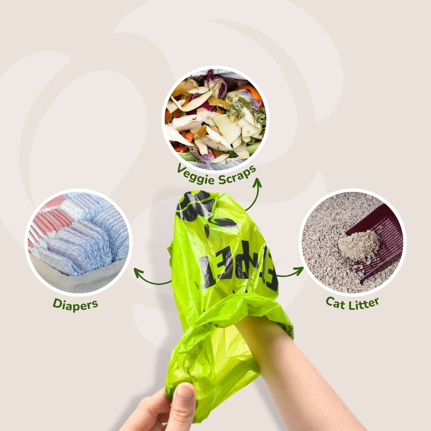 Plant-based Dog Poop Bags