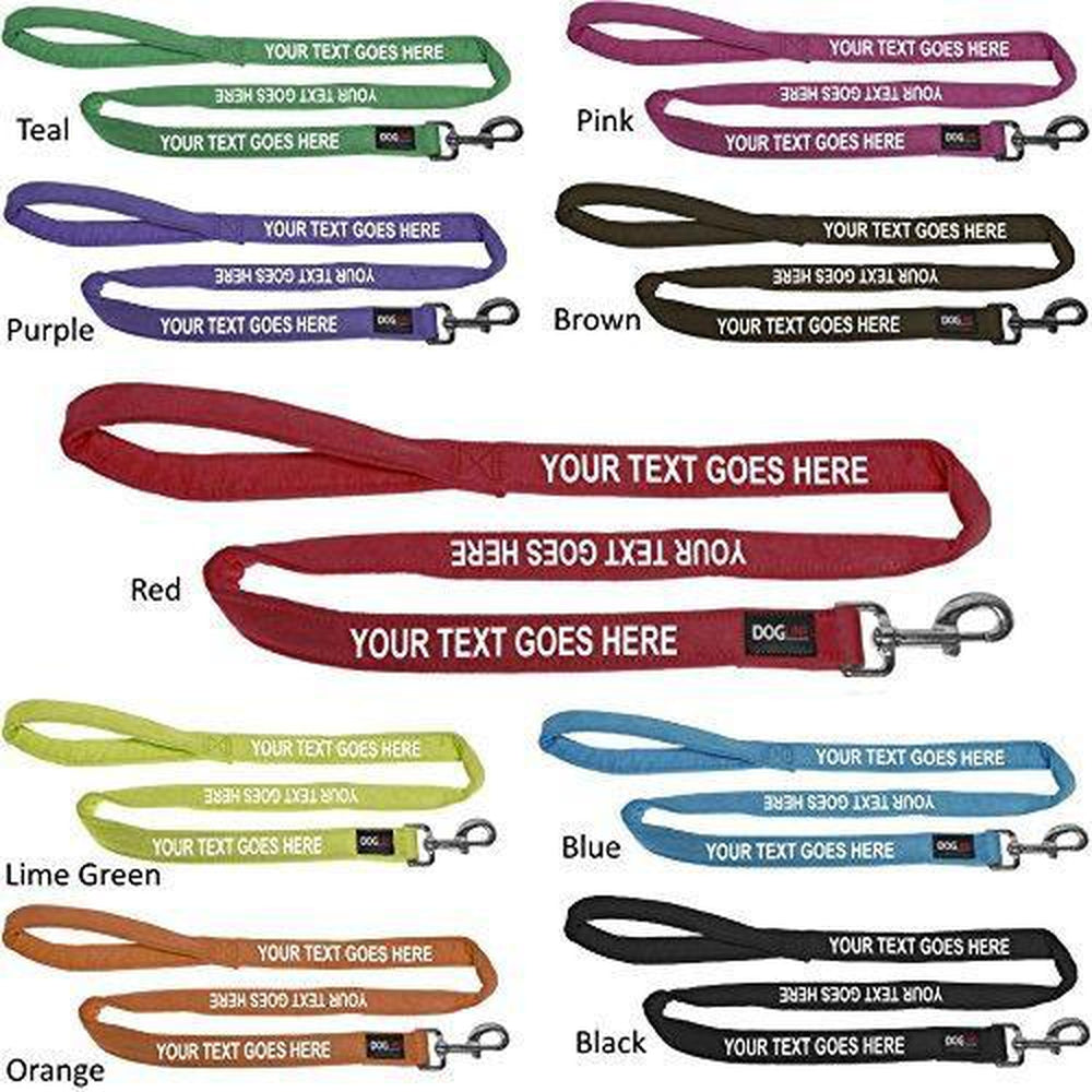 Comfort Microfiber Flat Dog Leash