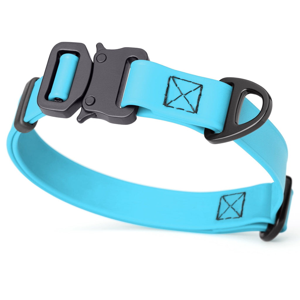 Dogline BioThane Dog Collar with Stab-Lock Quick Release Buckle