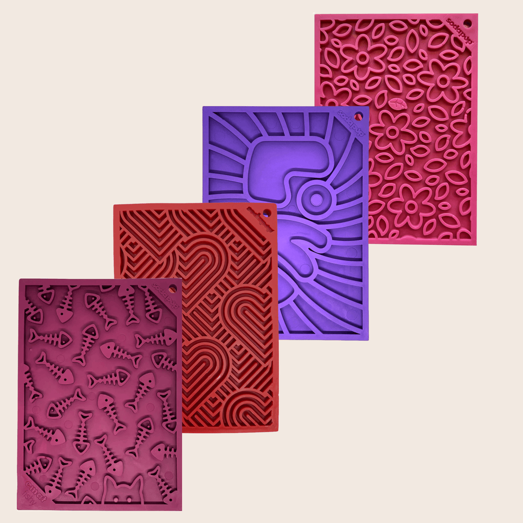 Lick Mats for Cats and Small Dogs
