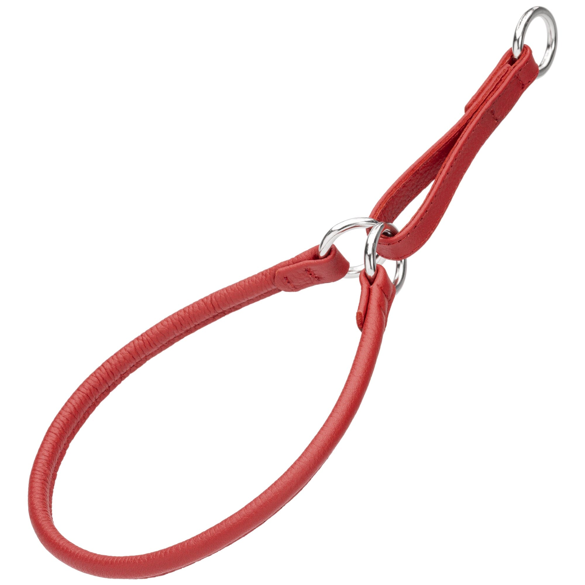 Soft Leather Round Martingale Collar