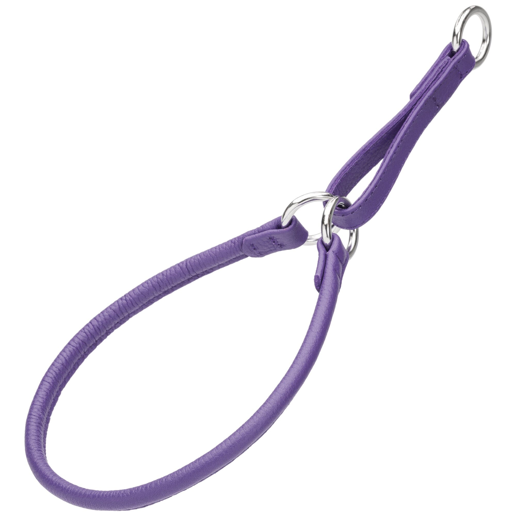 Soft Leather Round Martingale Collar