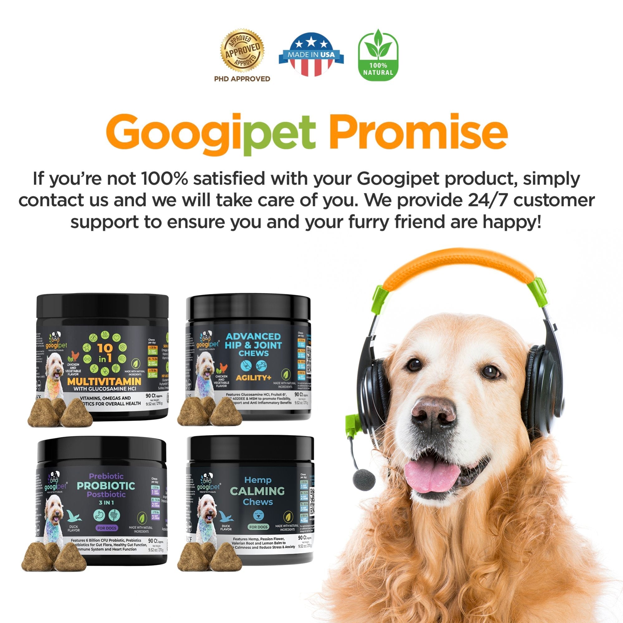 10 in 1 Multivitamin Chews for Dogs (Chicken Flavor)