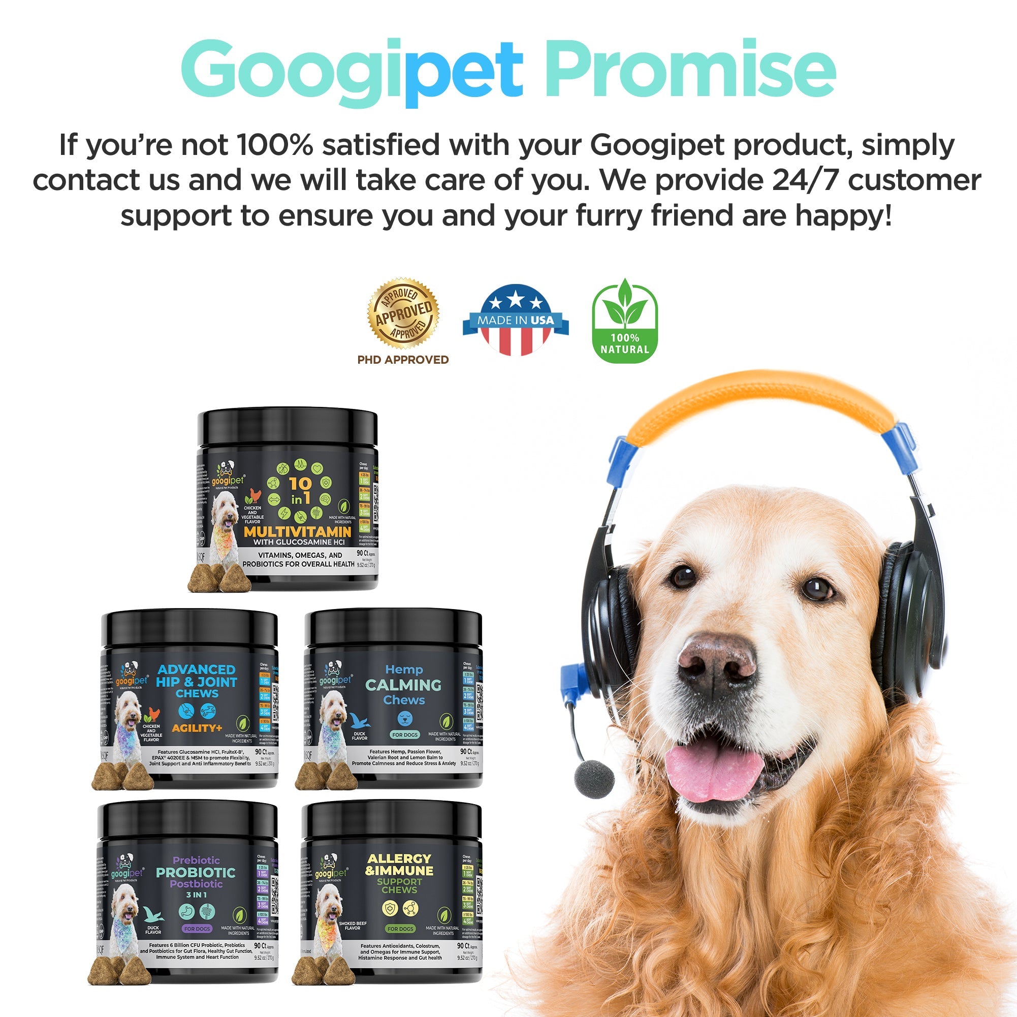 Hemp Calming Chews for Dogs