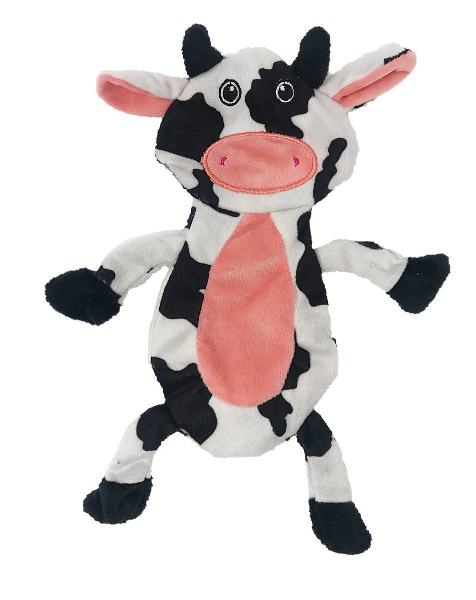 12" Crinkle Flat Dog Toy Collection