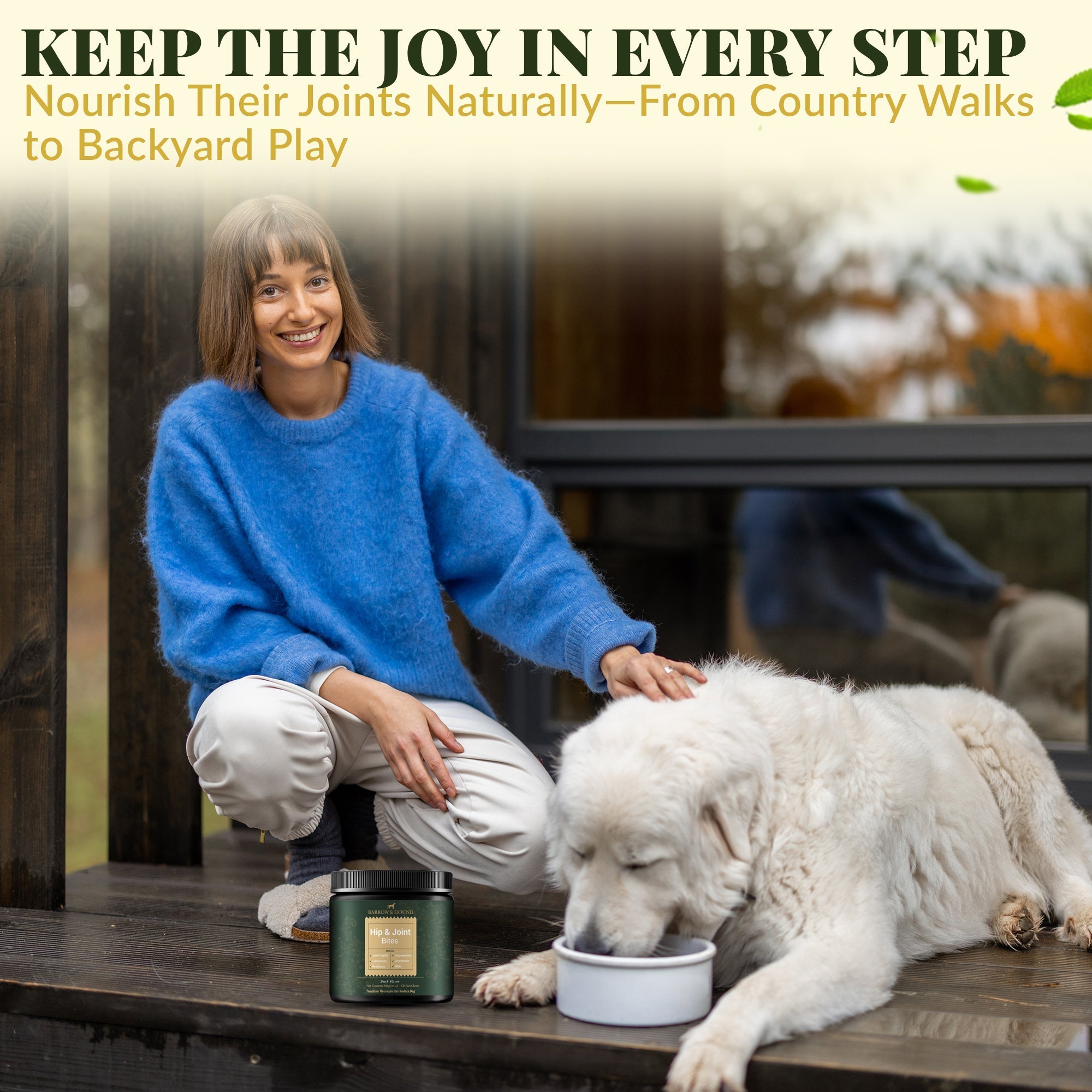 Hip & Joint Supplement for Dogs – Mobility Support for All Breeds