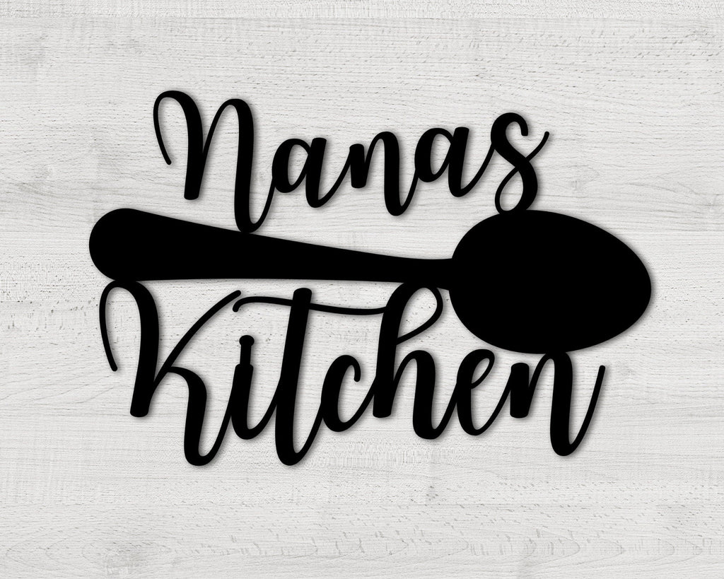 Kitchen Custom Metal Sign
