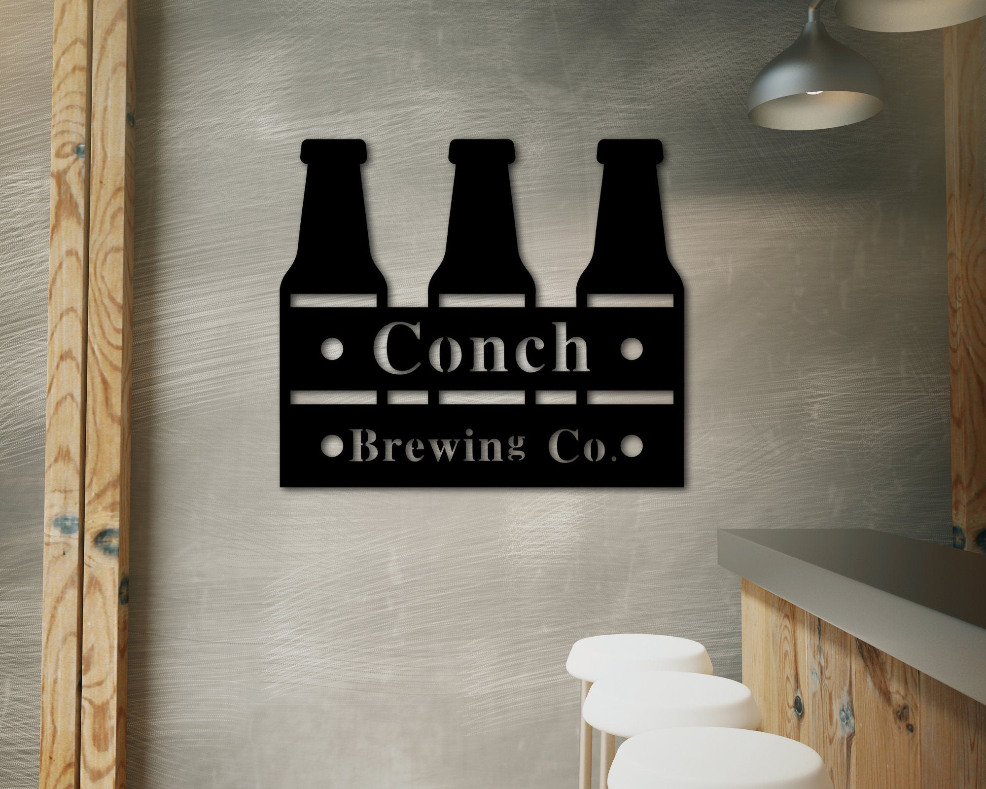 Brewery Names Custom Metal Sign