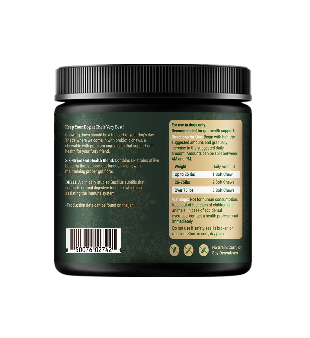 Probiotic Bites for Dogs – Gut Health & Digestive Support
